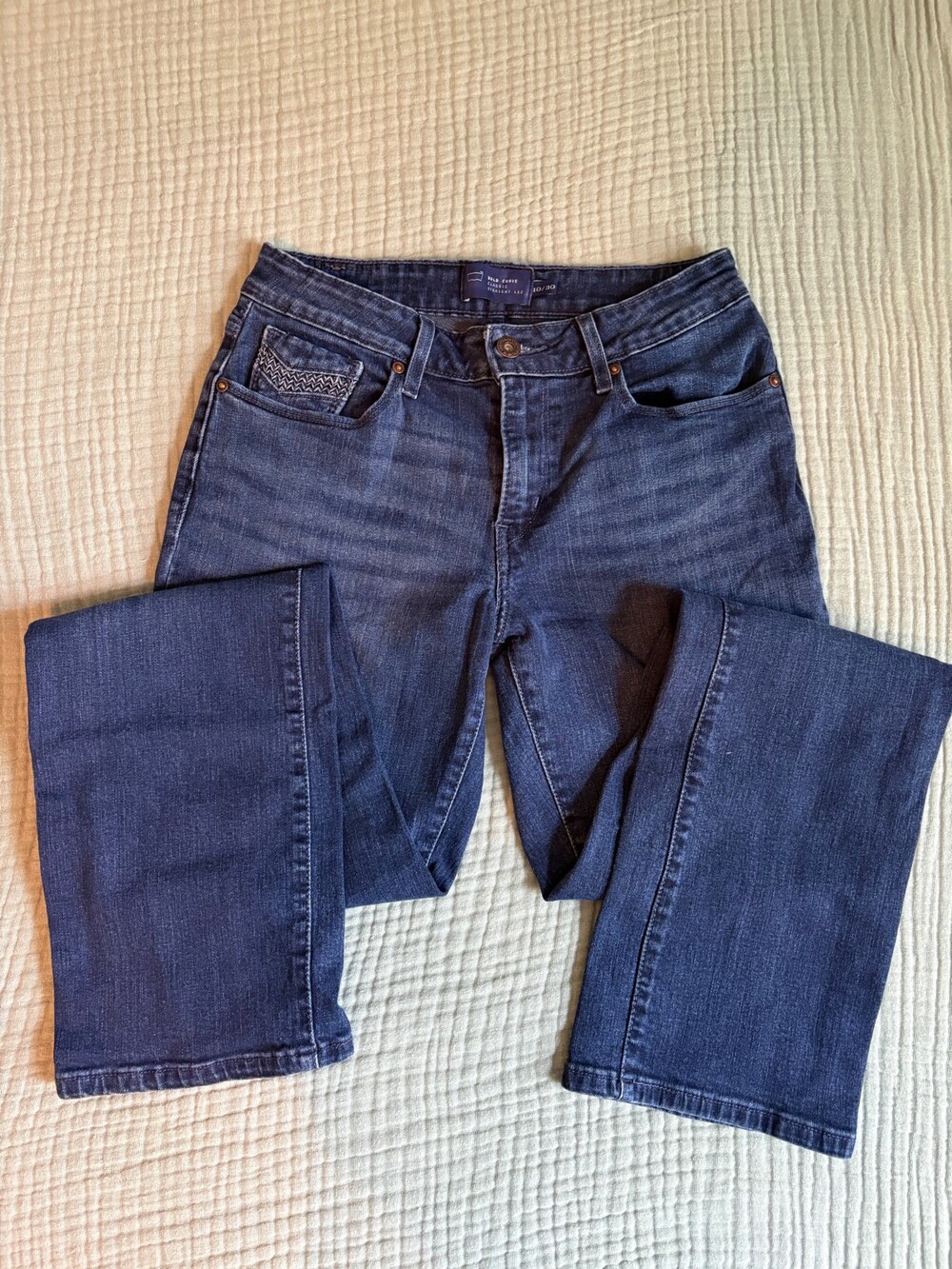 Levi's Bold Curve Classic Straight Leg Jeans 10/30 Dark Wash